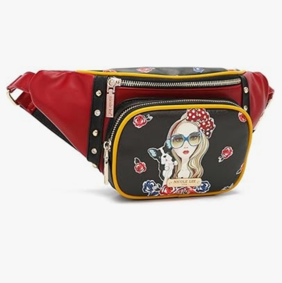 Handbags - Nicole Lee Studded Fanny Pack (BETTY)